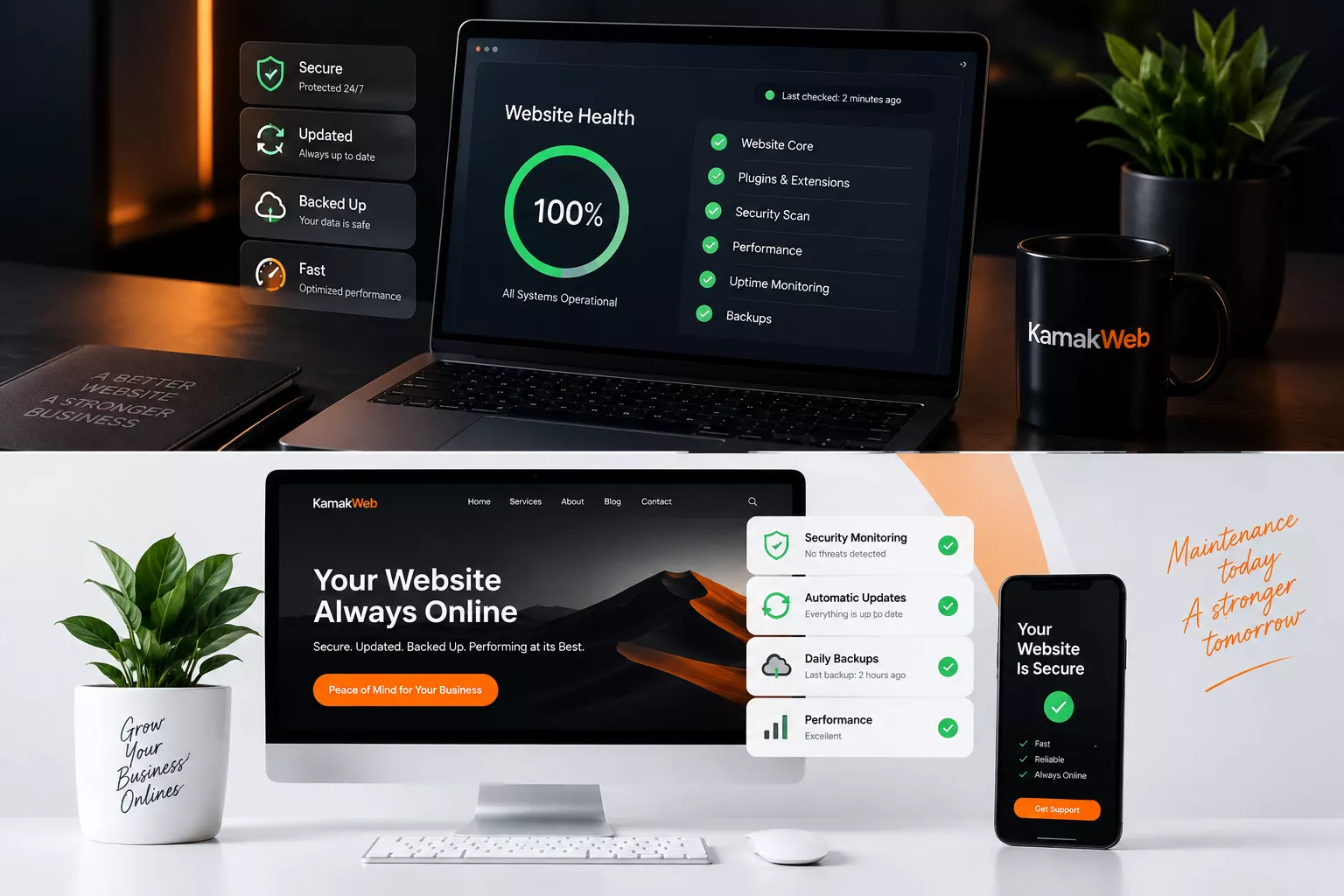 Web maintenance