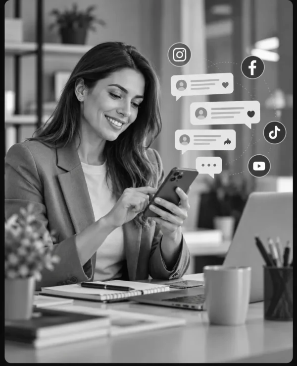 Digital marketing client communication